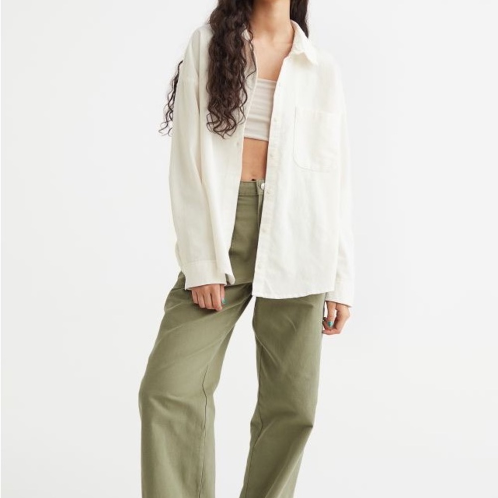Oversized Corduroy Shirt